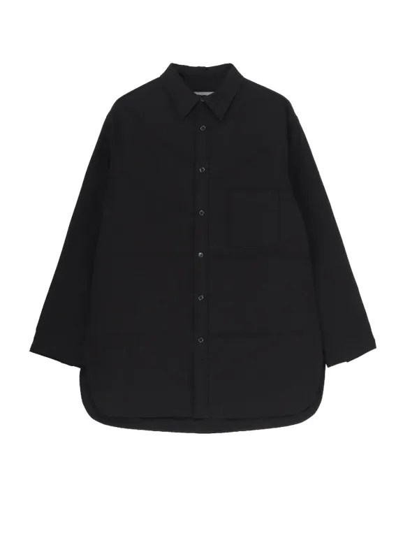 100/2 BROAD RANDOM PANEL PADDED BLOUSE sold by Yohji Yamamoto