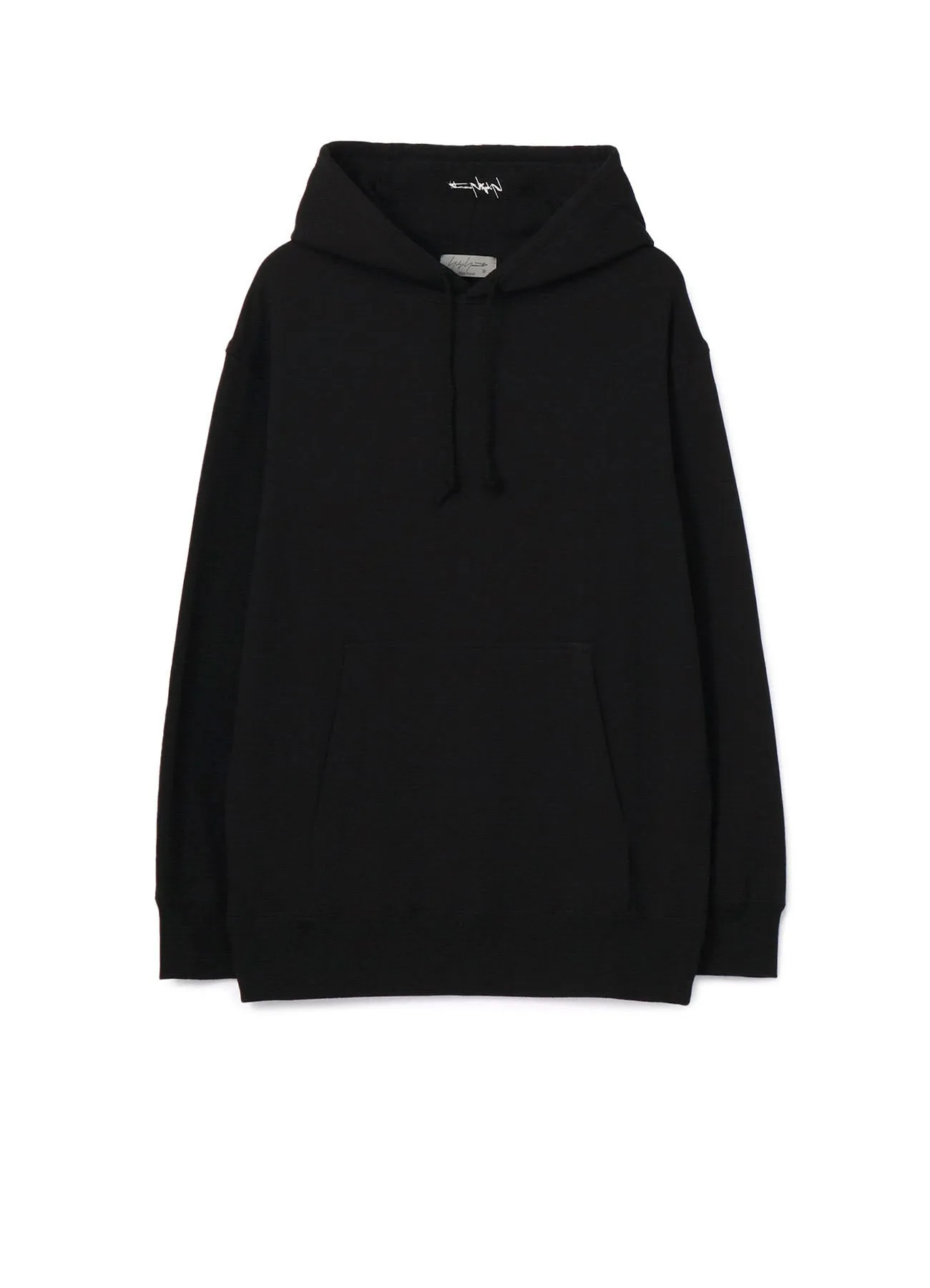 30/10 FLEECE SIGNATURE EMBROIDERY HOODIE sold by Yohji Yamamoto