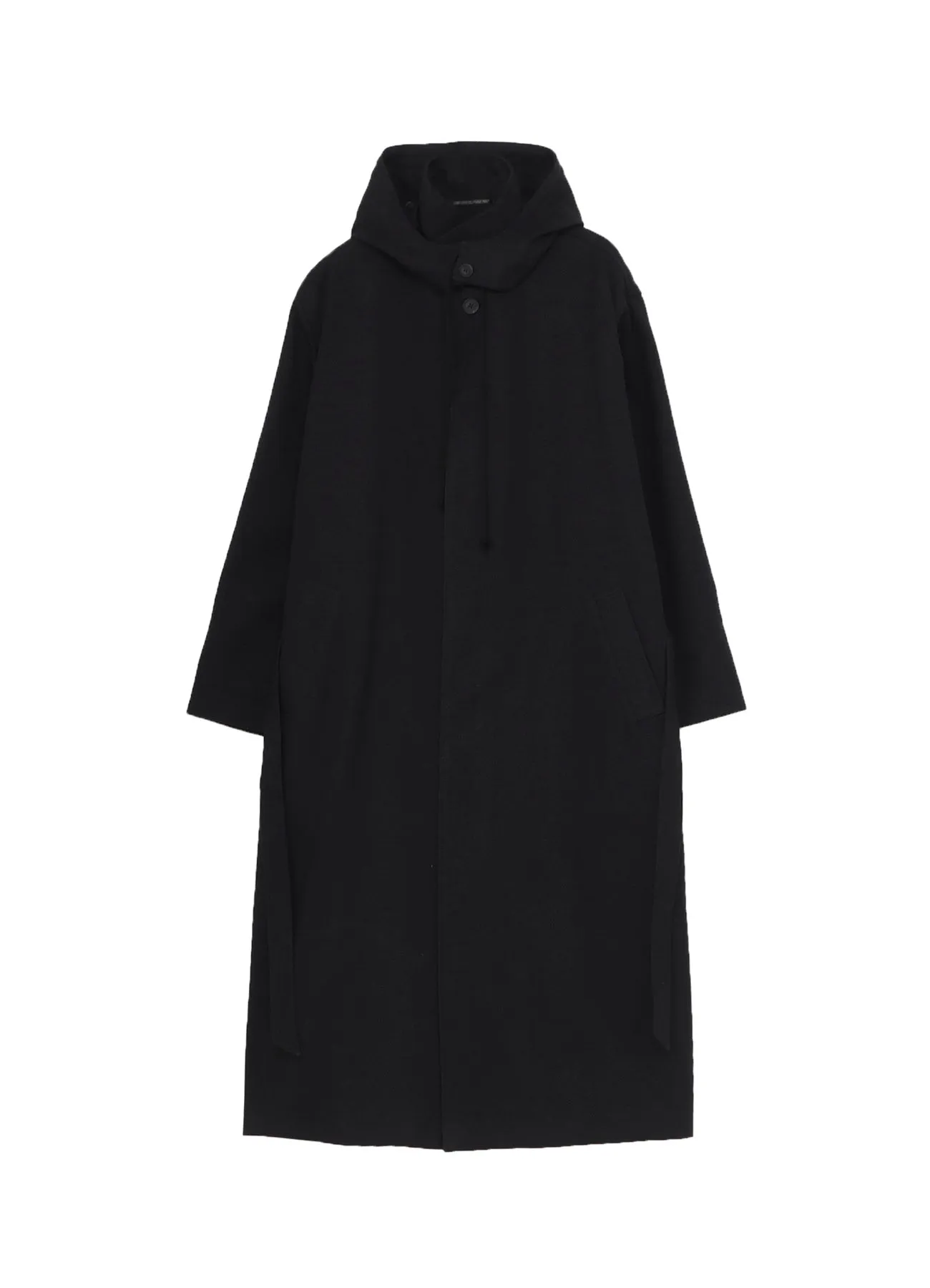 ARMY SERGE FOODED TRENCH COAT sold by Yohji Yamamoto
