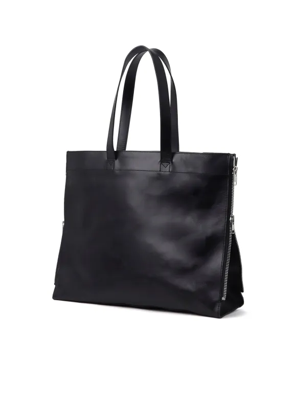PULL UP LEATHER TOTE BAG sold by Yohji Yamamoto