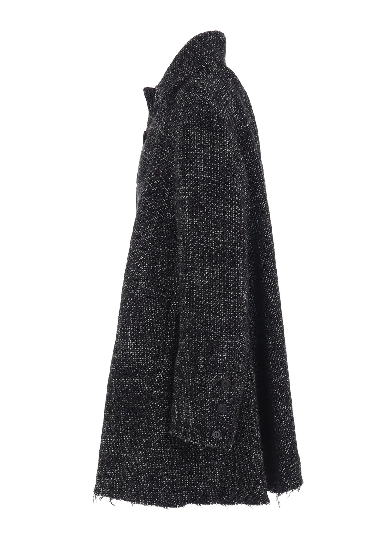 HANDMADE TWEED SINGLE JACKET sold by Yohji Yamamoto product image thumbnail 3