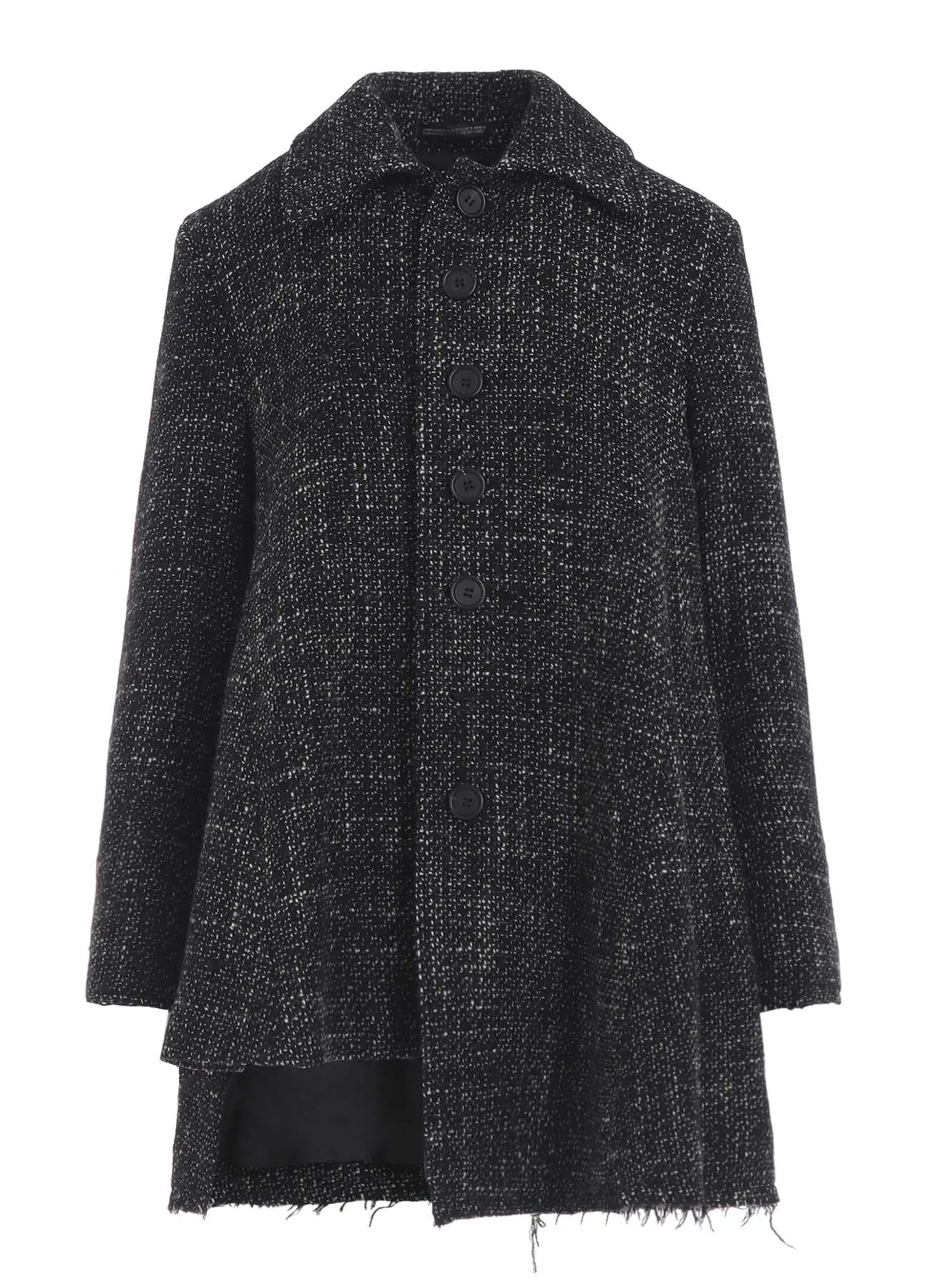 HANDMADE TWEED SINGLE JACKET sold by Yohji Yamamoto product image thumbnail 2