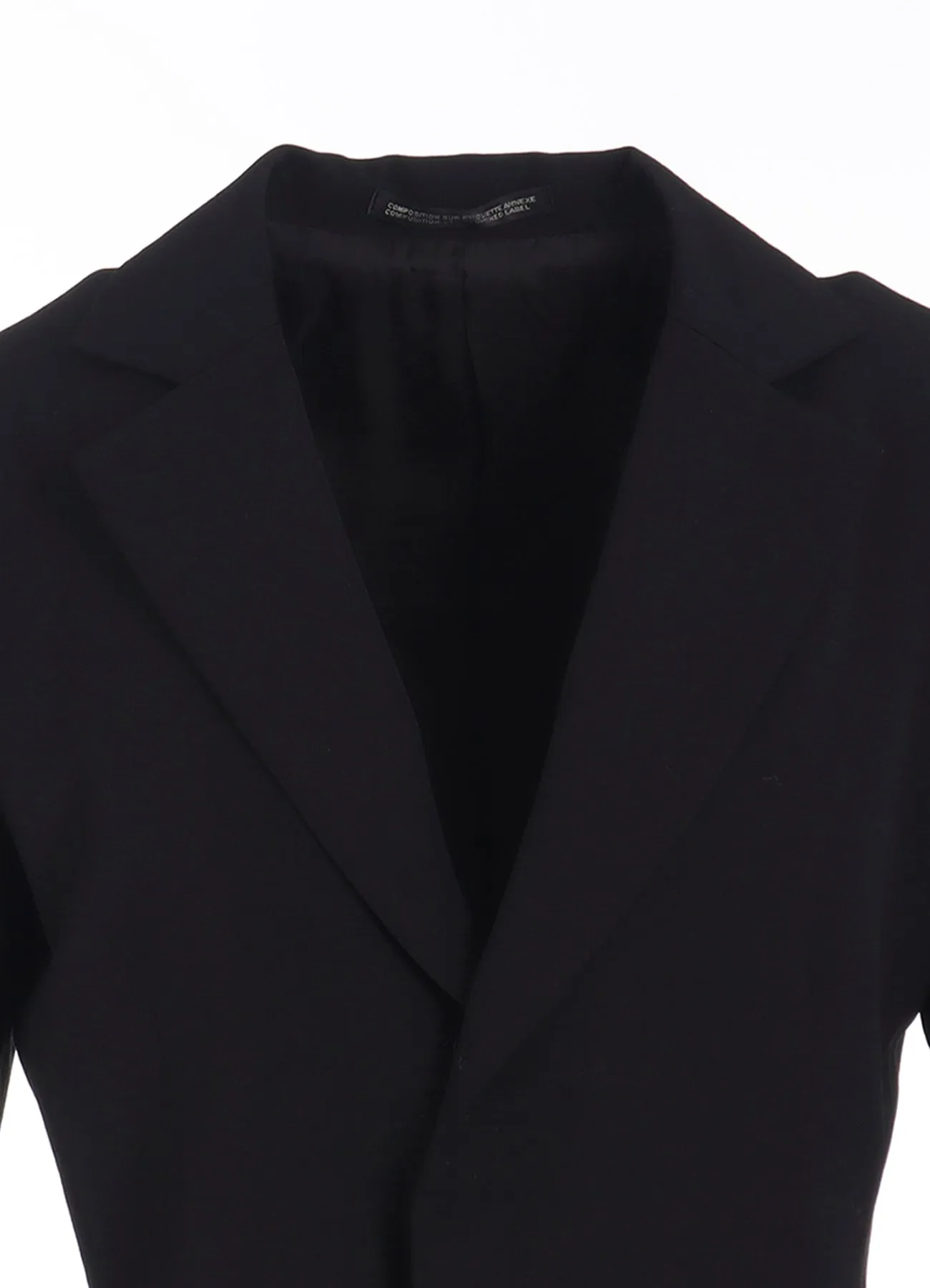 WOOL GABARDINE JACKET sold by Yohji Yamamoto product image thumbnail 5