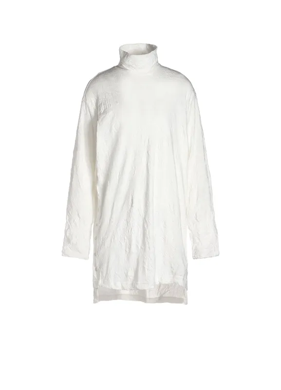 CATCH WASHER RIGHT BUTTON-OPENING BIG TURTLENECK sold by Yohji Yamamoto