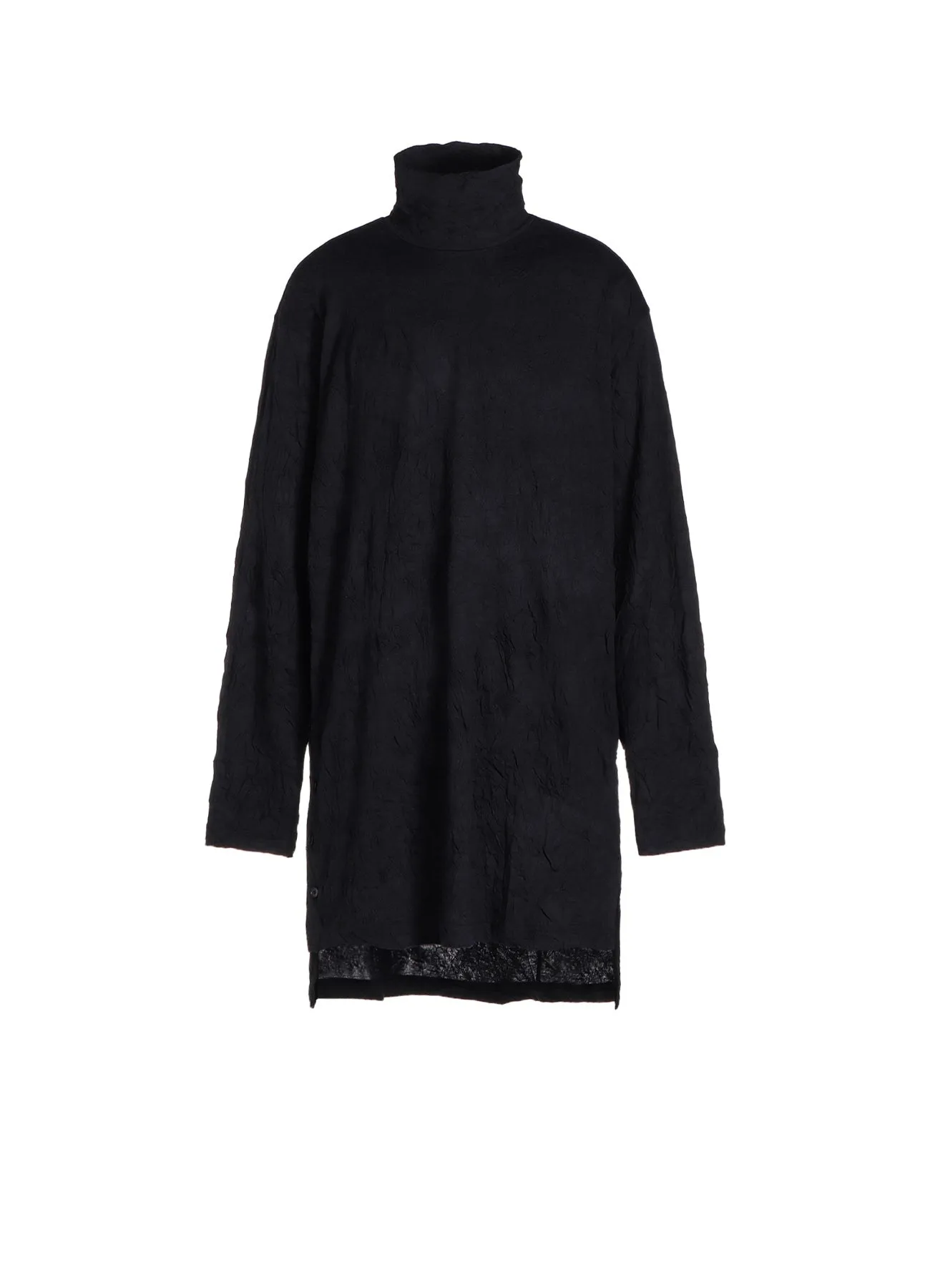 CATCH WASHER RIGHT BUTTON-OPENING BIG TURTLENECK sold by Yohji Yamamoto