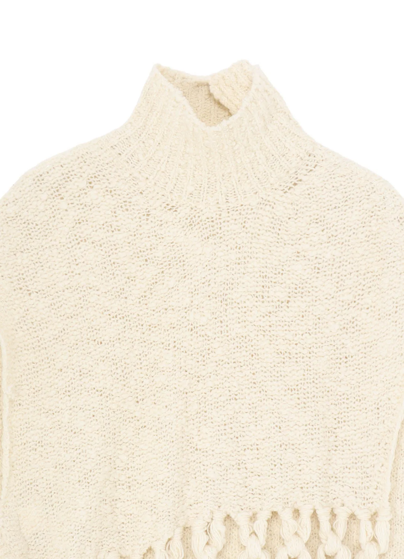 THICK SLUB JERSEY FRINGE VEST sold by Yohji Yamamoto product image thumbnail 4