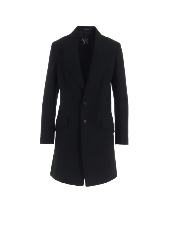 MILLING WOOL SERGE PEAKED LAPEL JACKET sold by Yohji Yamamoto