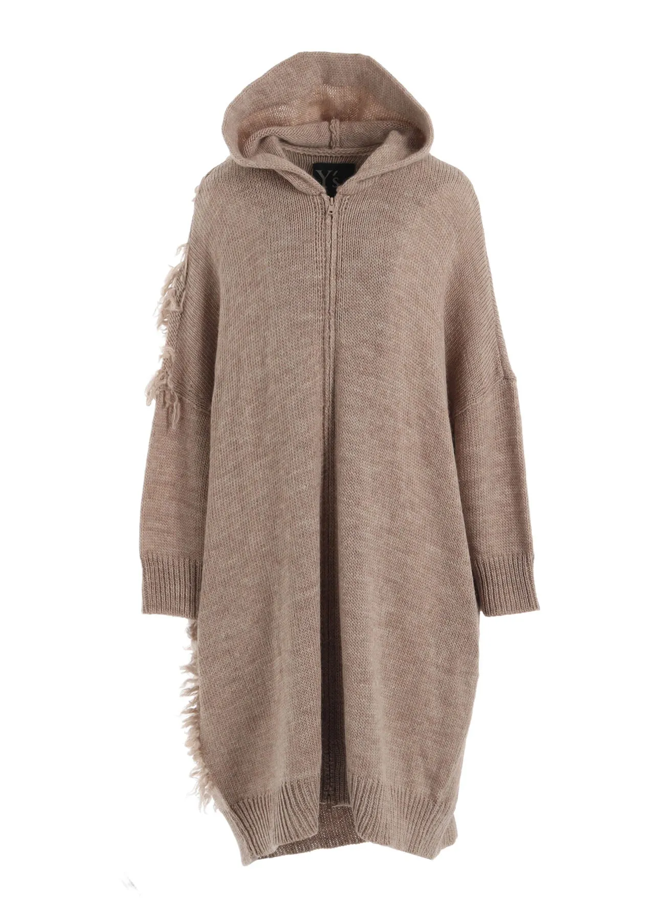 FRINGE JQ HOODED CARDIGAN sold by Yohji Yamamoto product image thumbnail 2