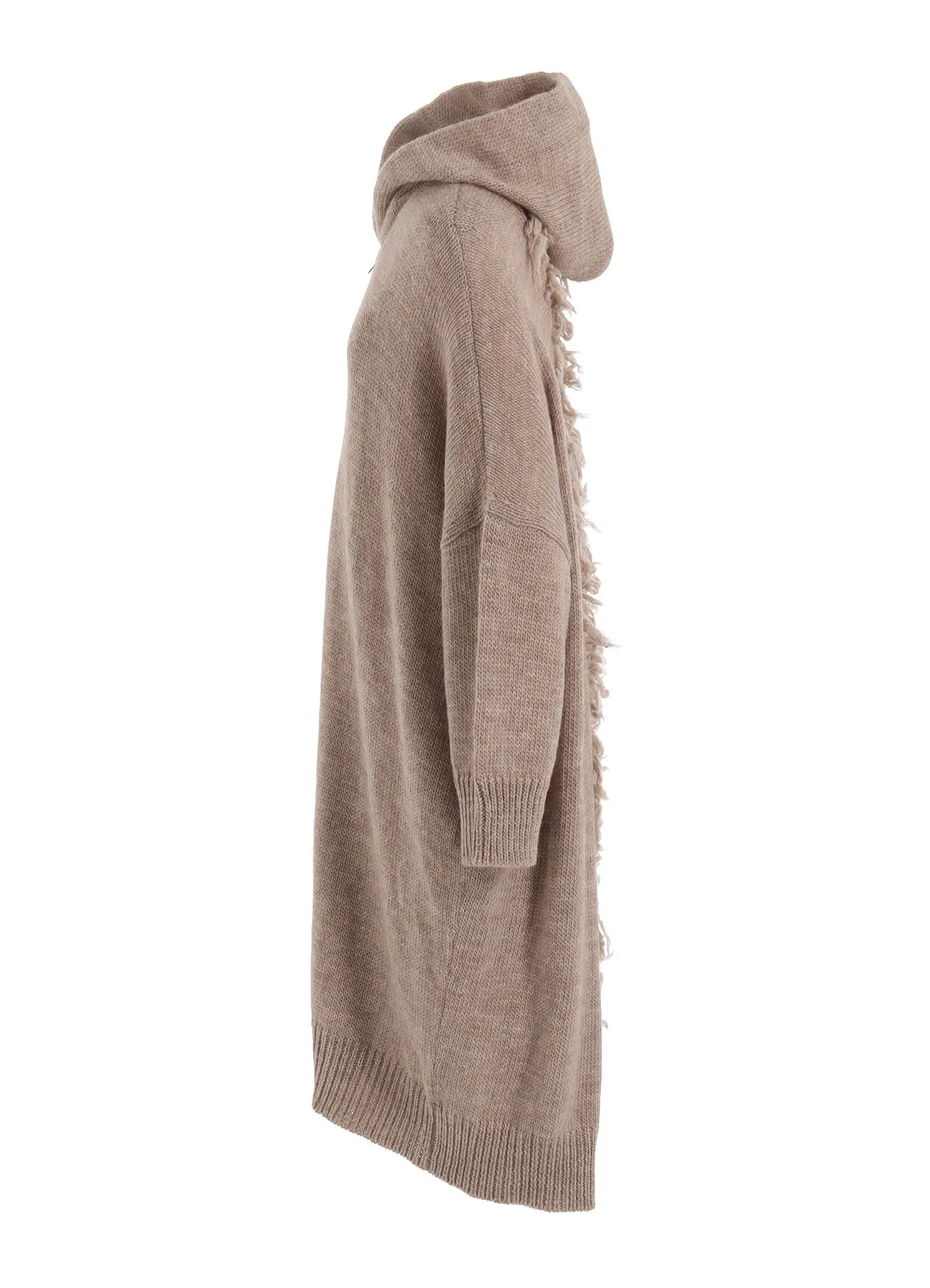 FRINGE JQ HOODED CARDIGAN sold by Yohji Yamamoto product image thumbnail 3