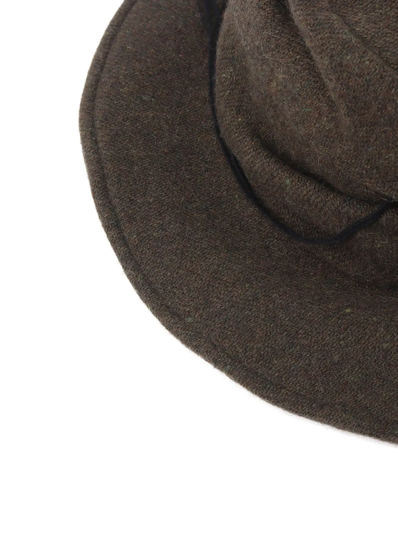 TOP VINTAGE FLANNEL STITCH HAT sold by Yohji Yamamoto product image thumbnail 5