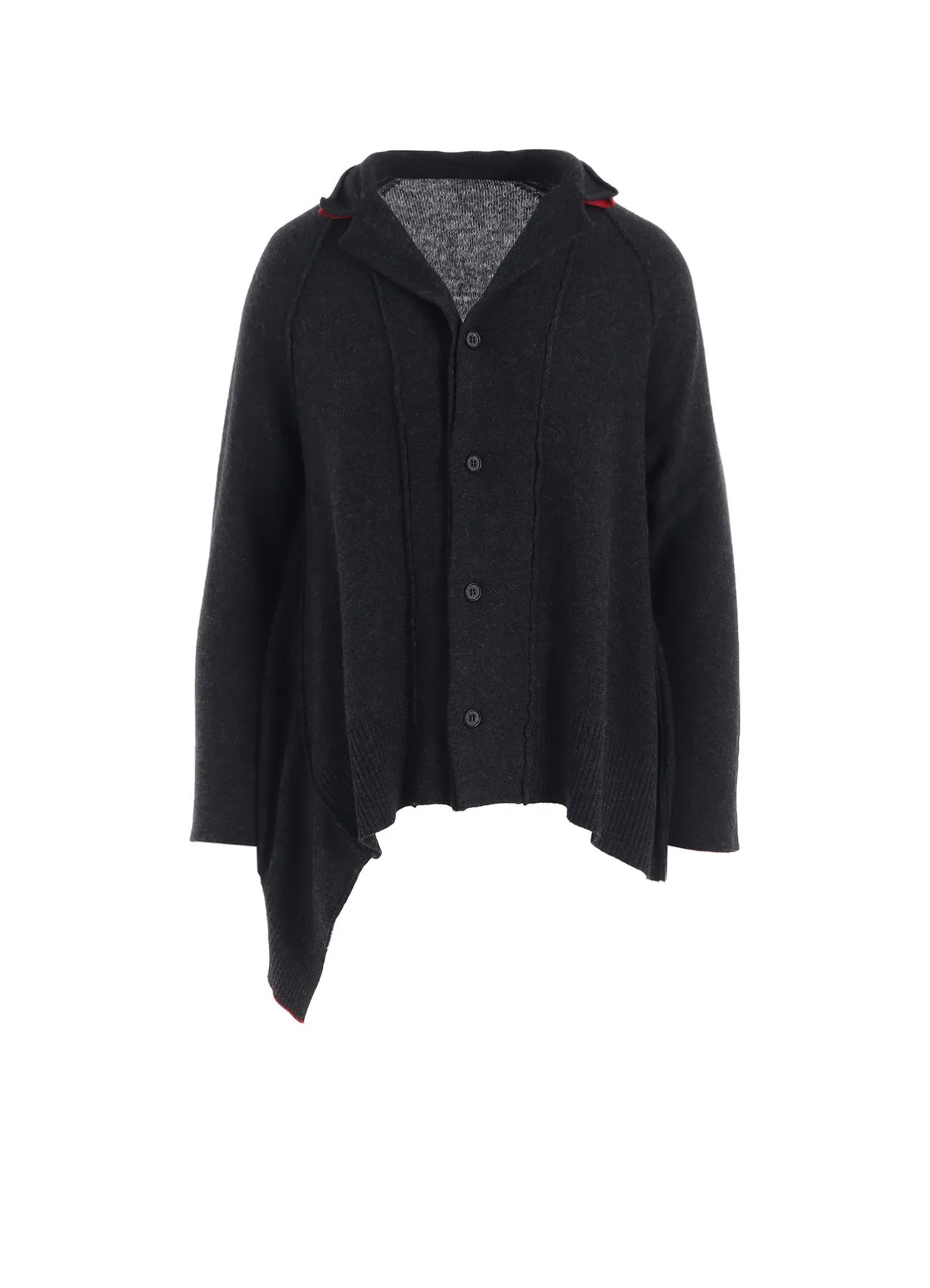 WOOL BREND DRAPED JACKET sold by Yohji Yamamoto