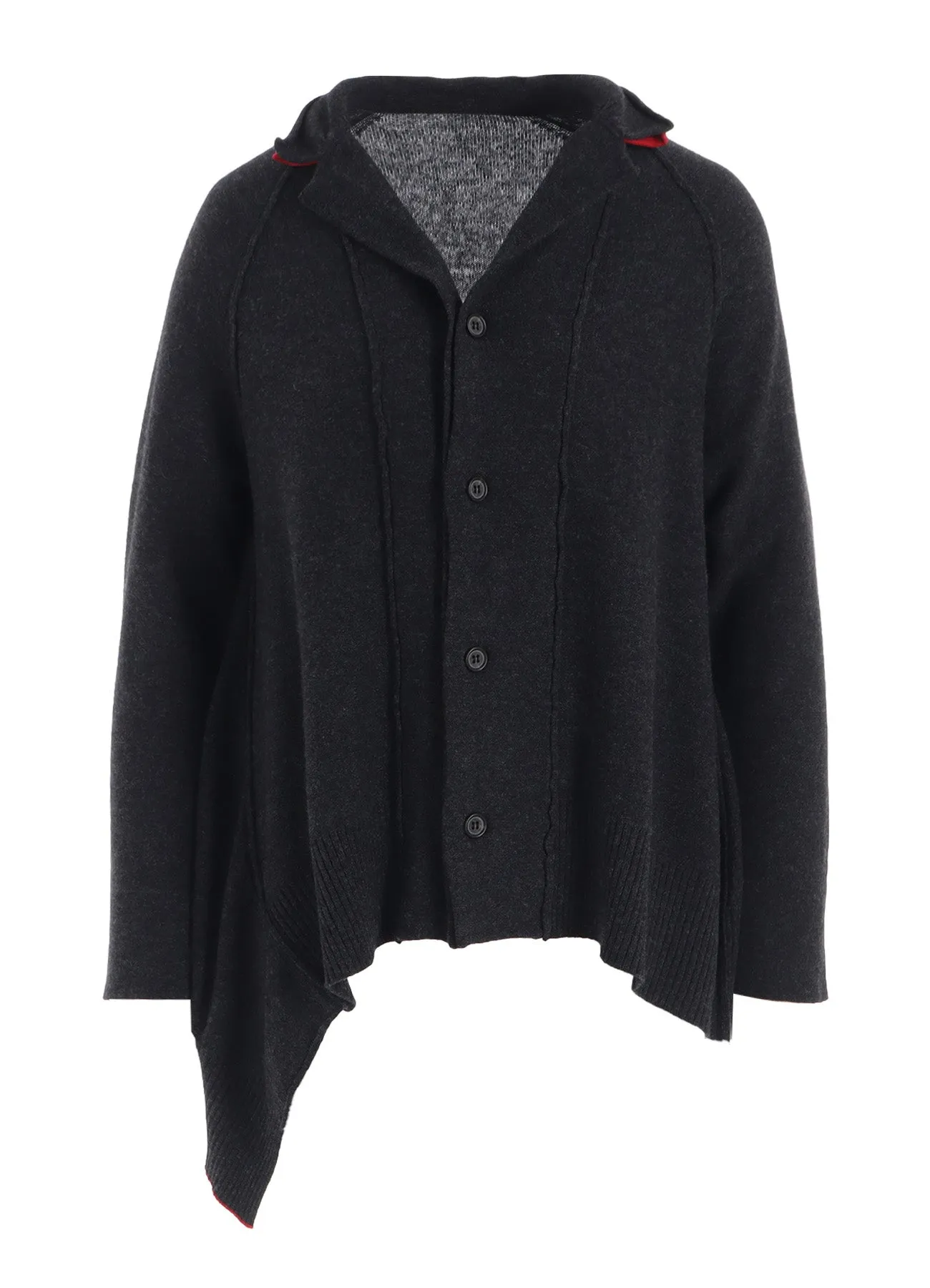 WOOL BREND DRAPED JACKET sold by Yohji Yamamoto product image thumbnail 2