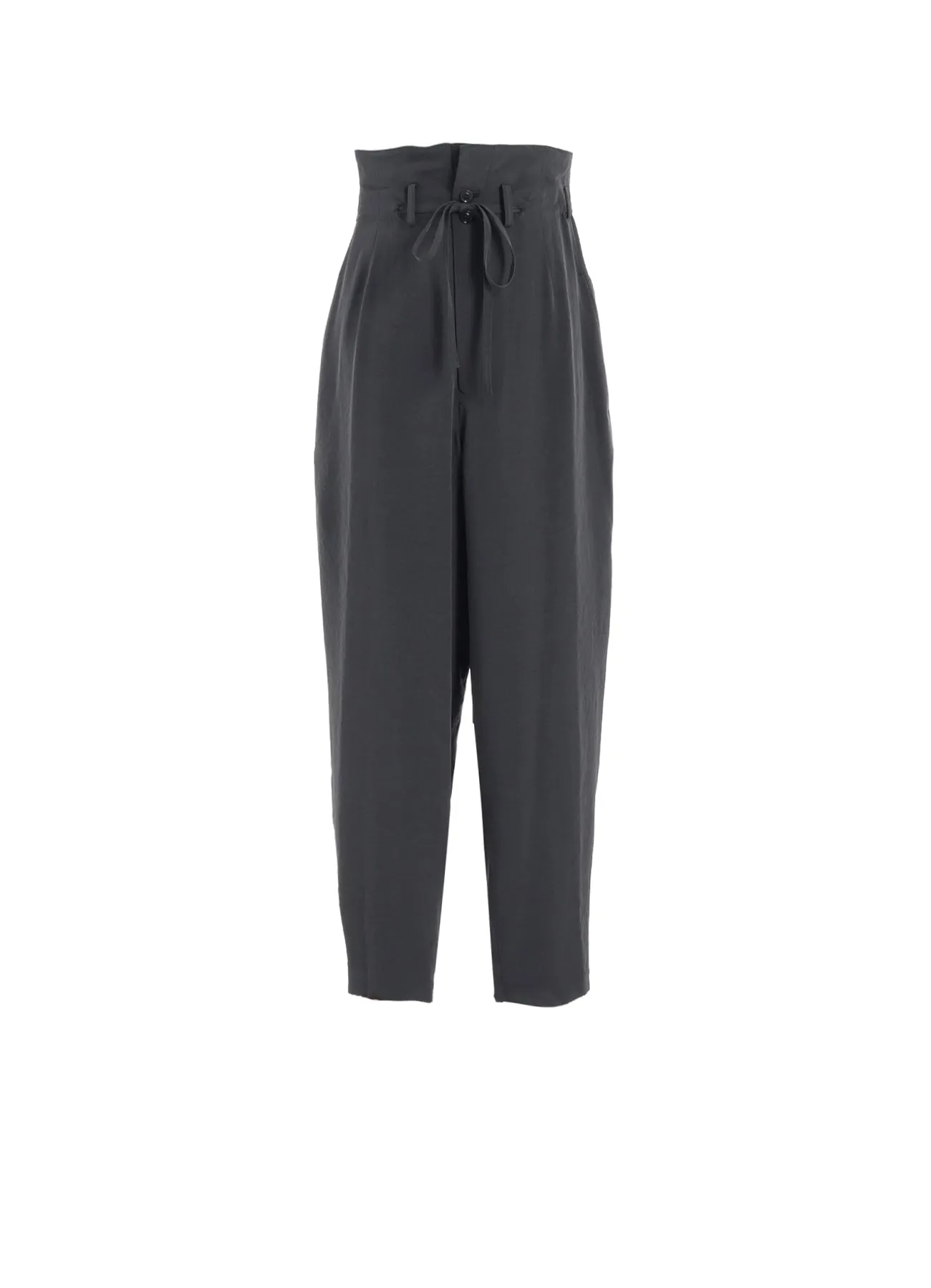 CREPE de CHINE HIGH WAIST PANTS sold by Yohji Yamamoto