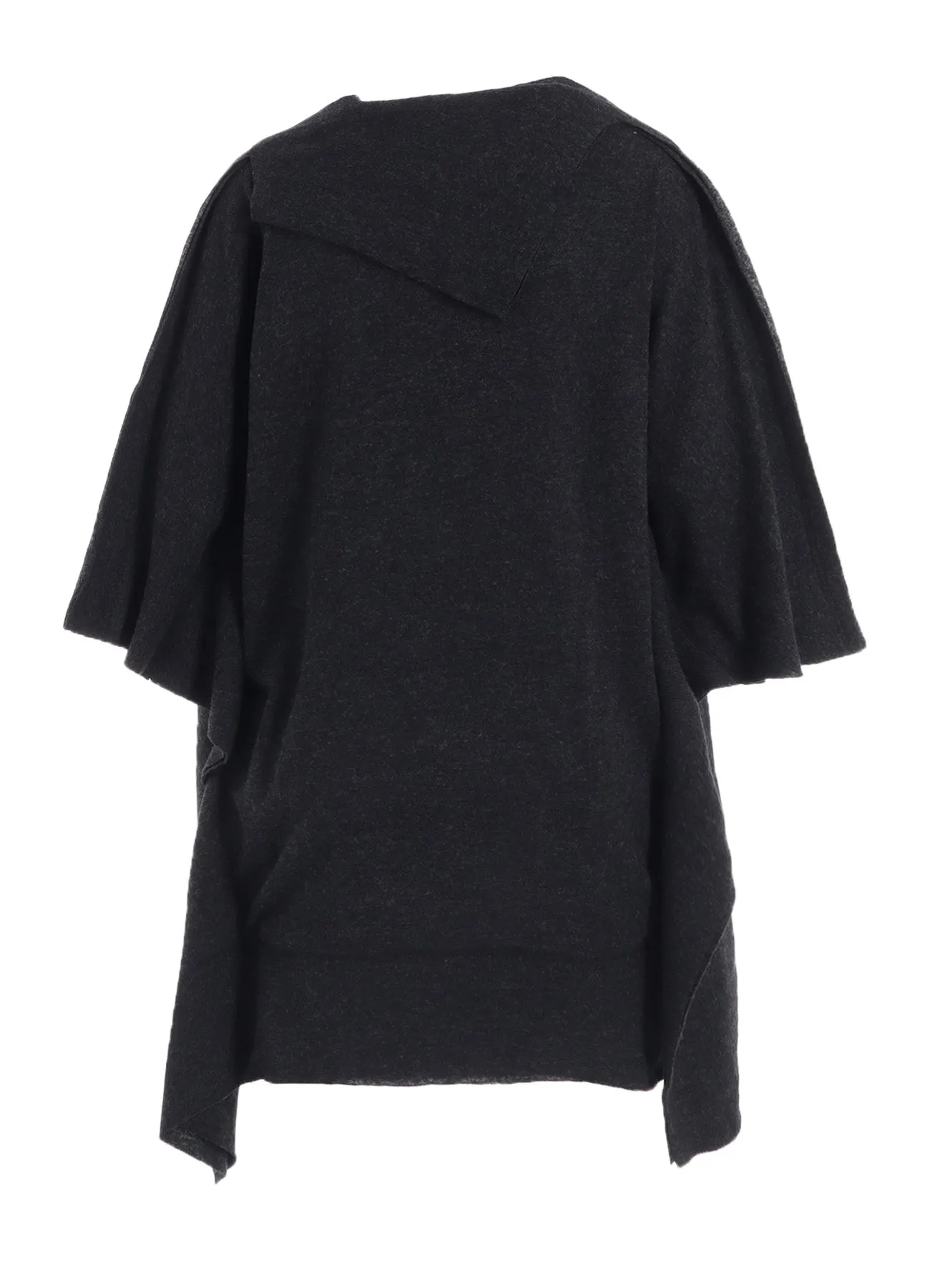 W/NY JERSEY DOLMAN SLEEVE RIBBON PULLOVER sold by Yohji Yamamoto product image thumbnail 4