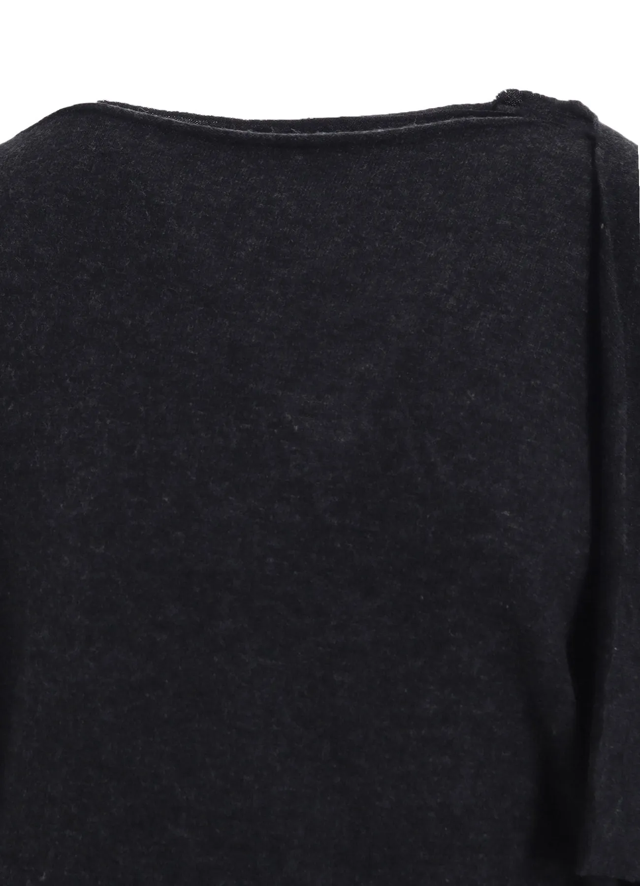 W/NY JERSEY DOLMAN SLEEVE RIBBON PULLOVER sold by Yohji Yamamoto product image thumbnail 5