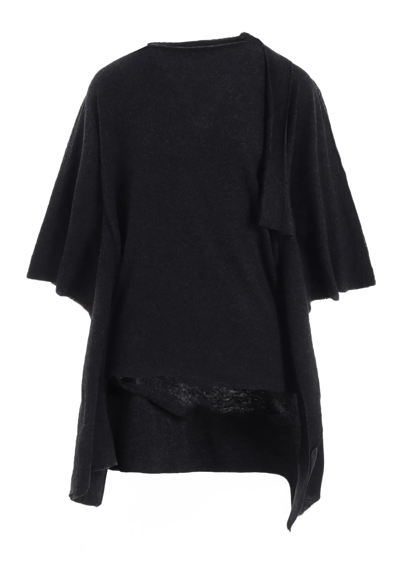 W/NY JERSEY DOLMAN SLEEVE RIBBON PULLOVER sold by Yohji Yamamoto product image thumbnail 2