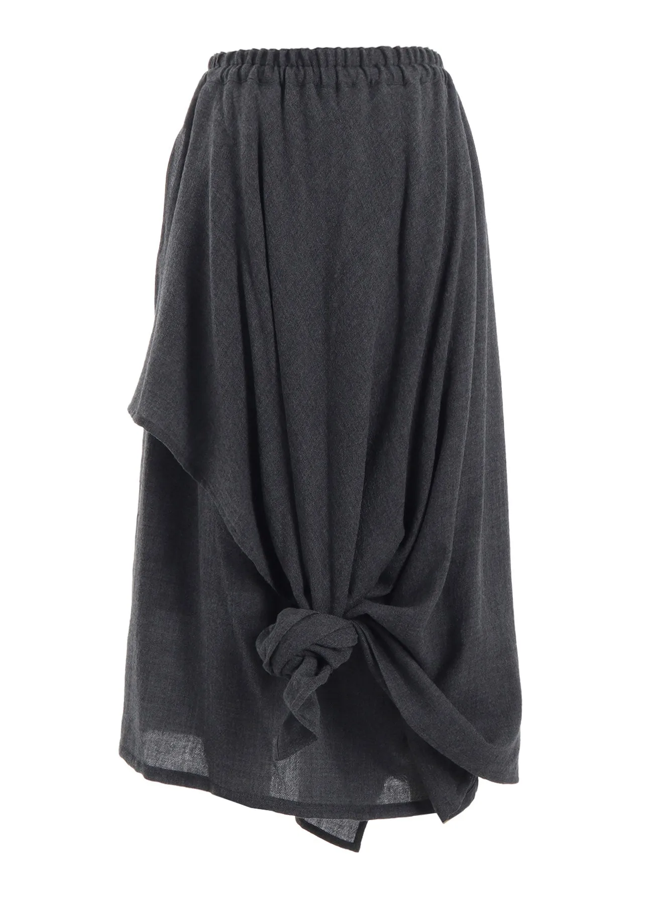 WOOL GAUZE TWILL PANTS sold by Yohji Yamamoto product image thumbnail 4