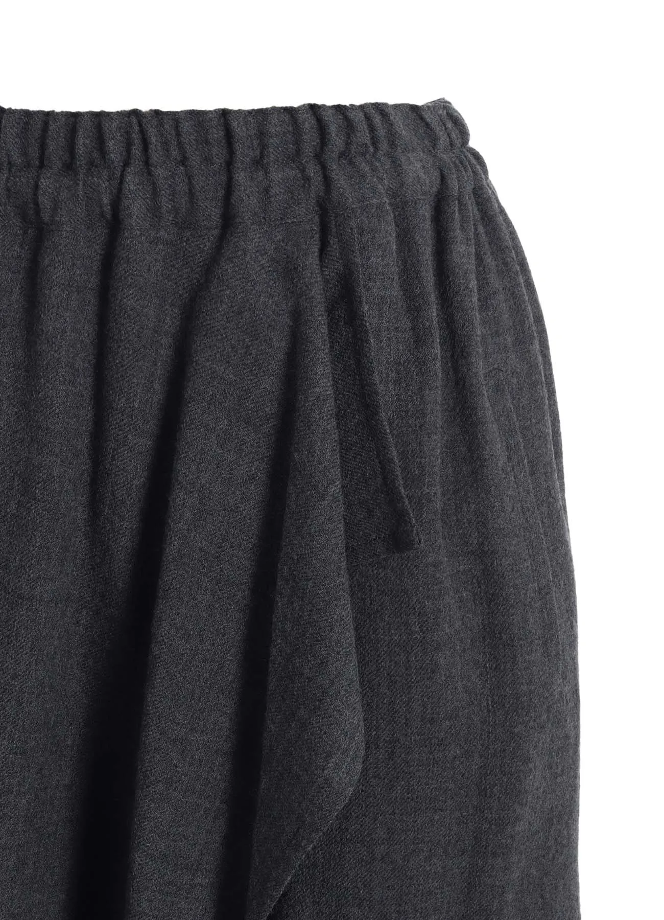 WOOL GAUZE TWILL PANTS sold by Yohji Yamamoto product image thumbnail 5