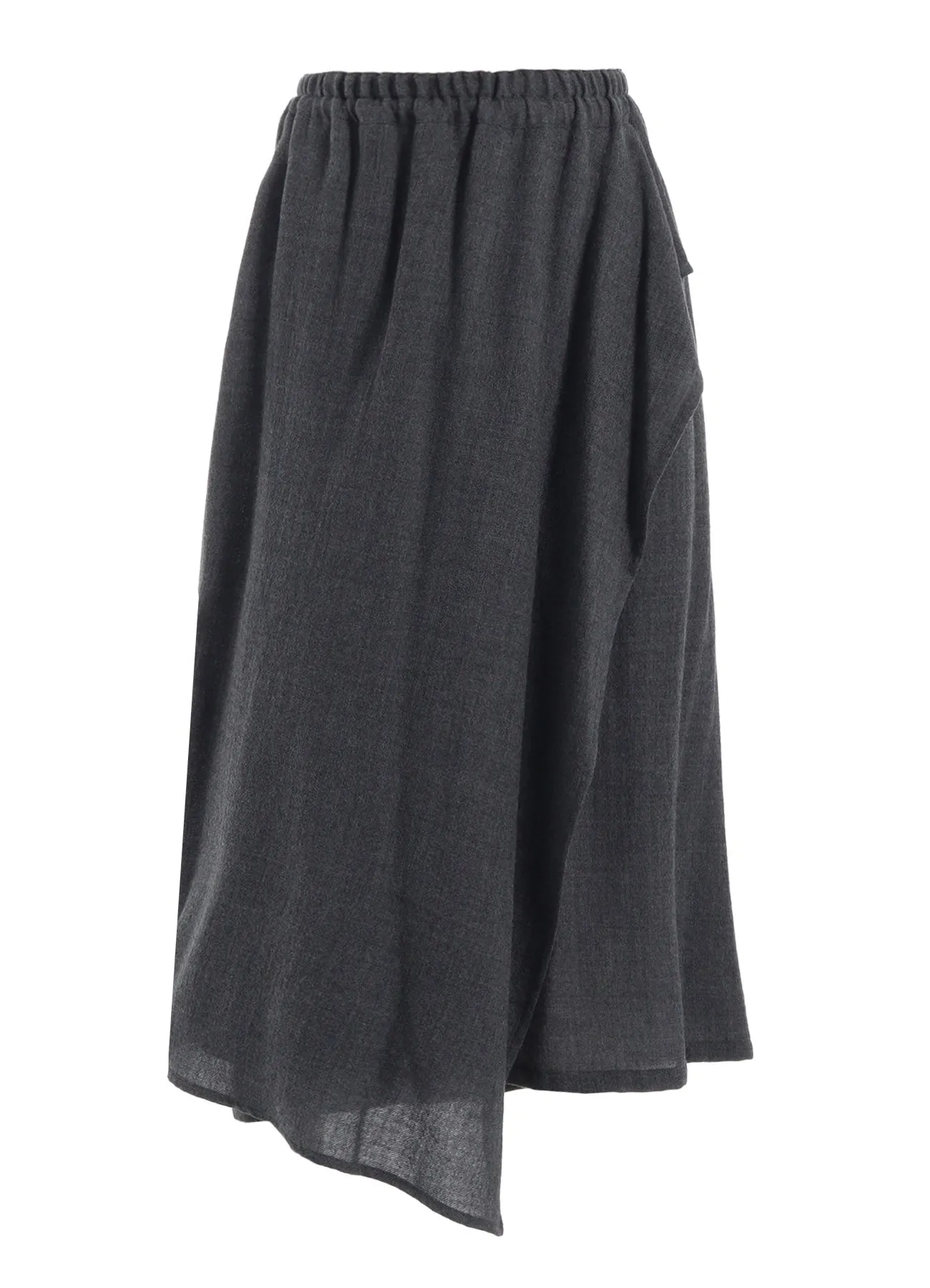 WOOL GAUZE TWILL PANTS sold by Yohji Yamamoto product image thumbnail 2