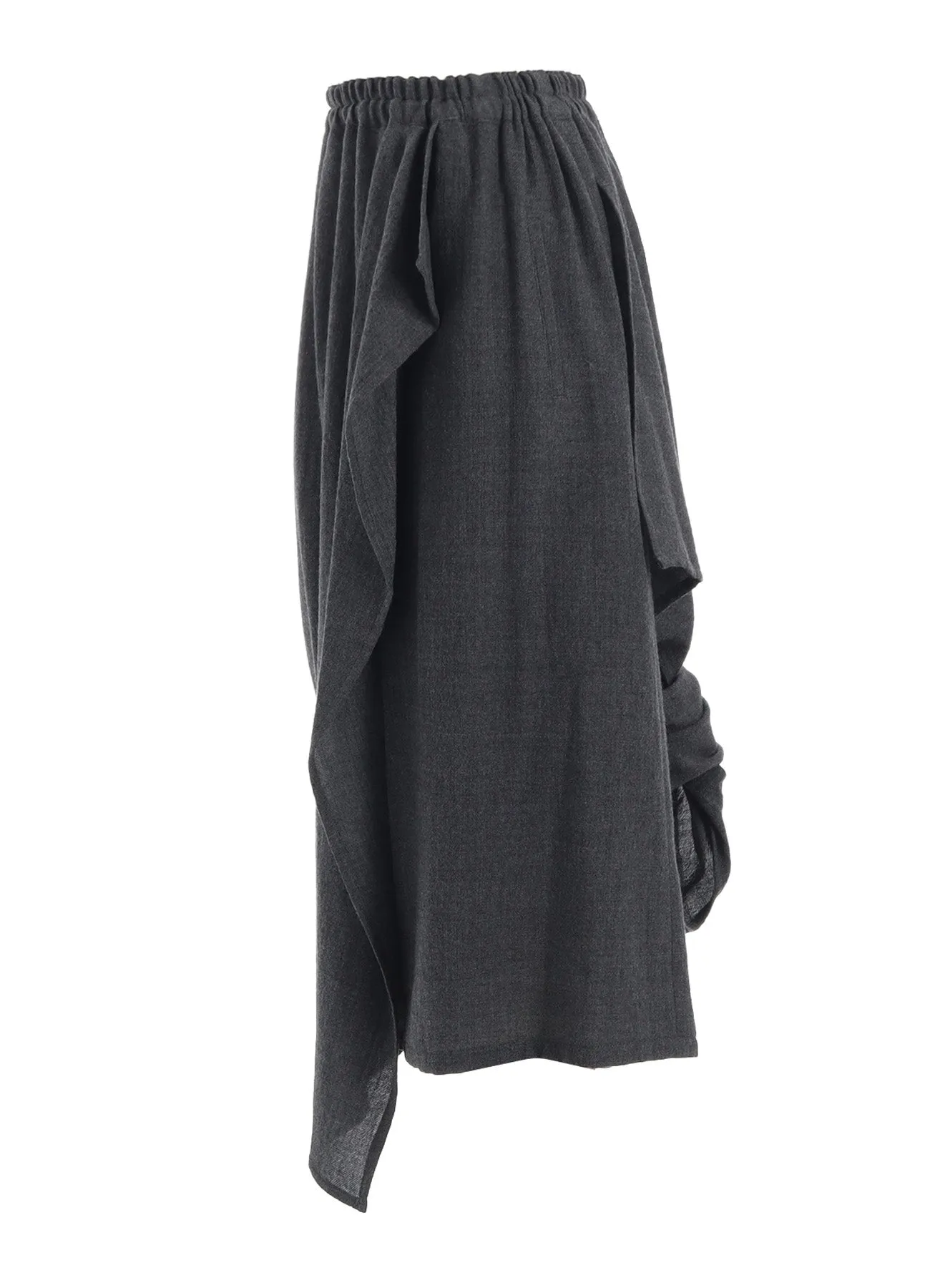 WOOL GAUZE TWILL PANTS sold by Yohji Yamamoto product image thumbnail 3