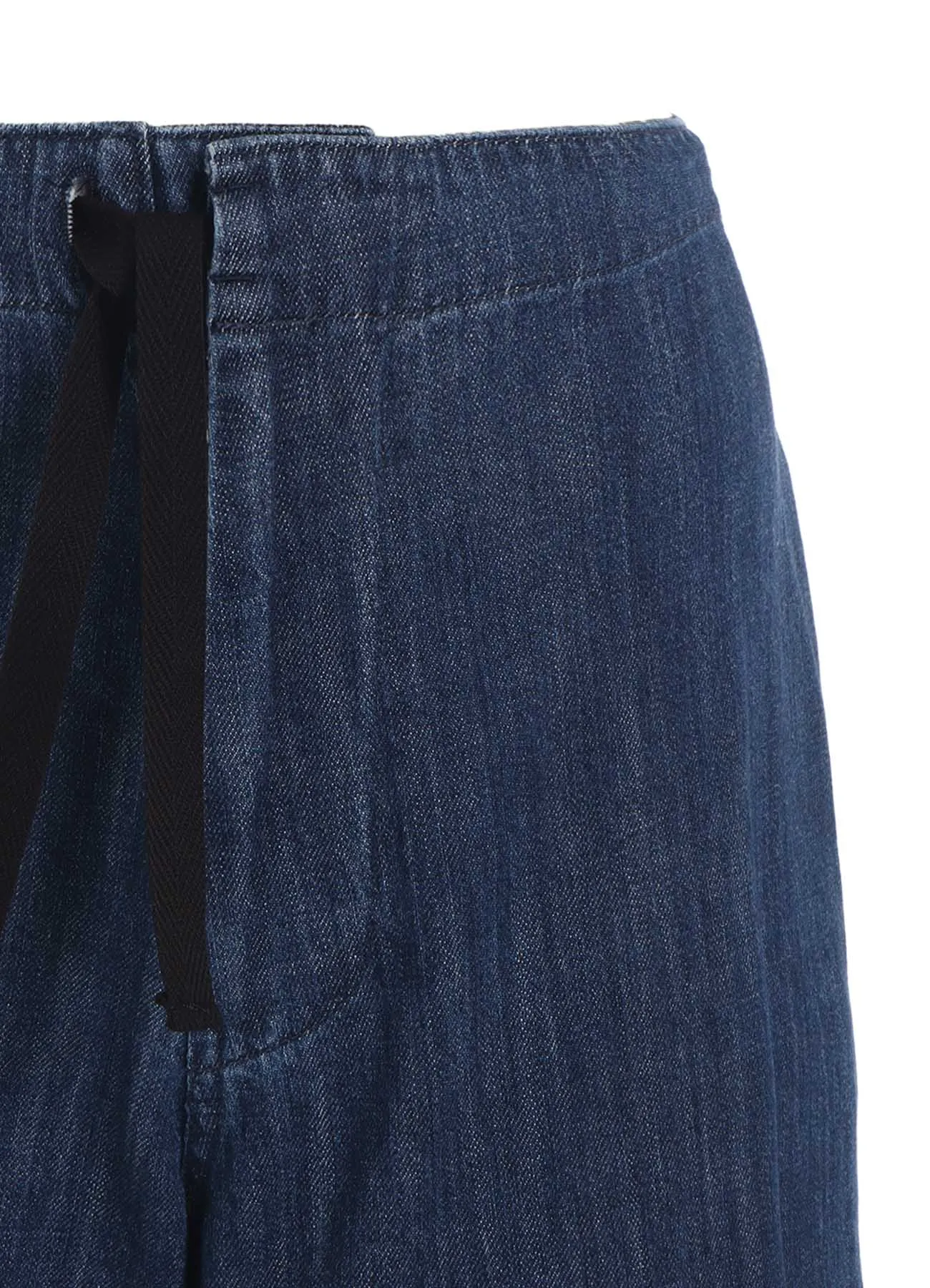 8OZ DENIM STRAIGHT STRING PANTS sold by Yohji Yamamoto product image thumbnail 5