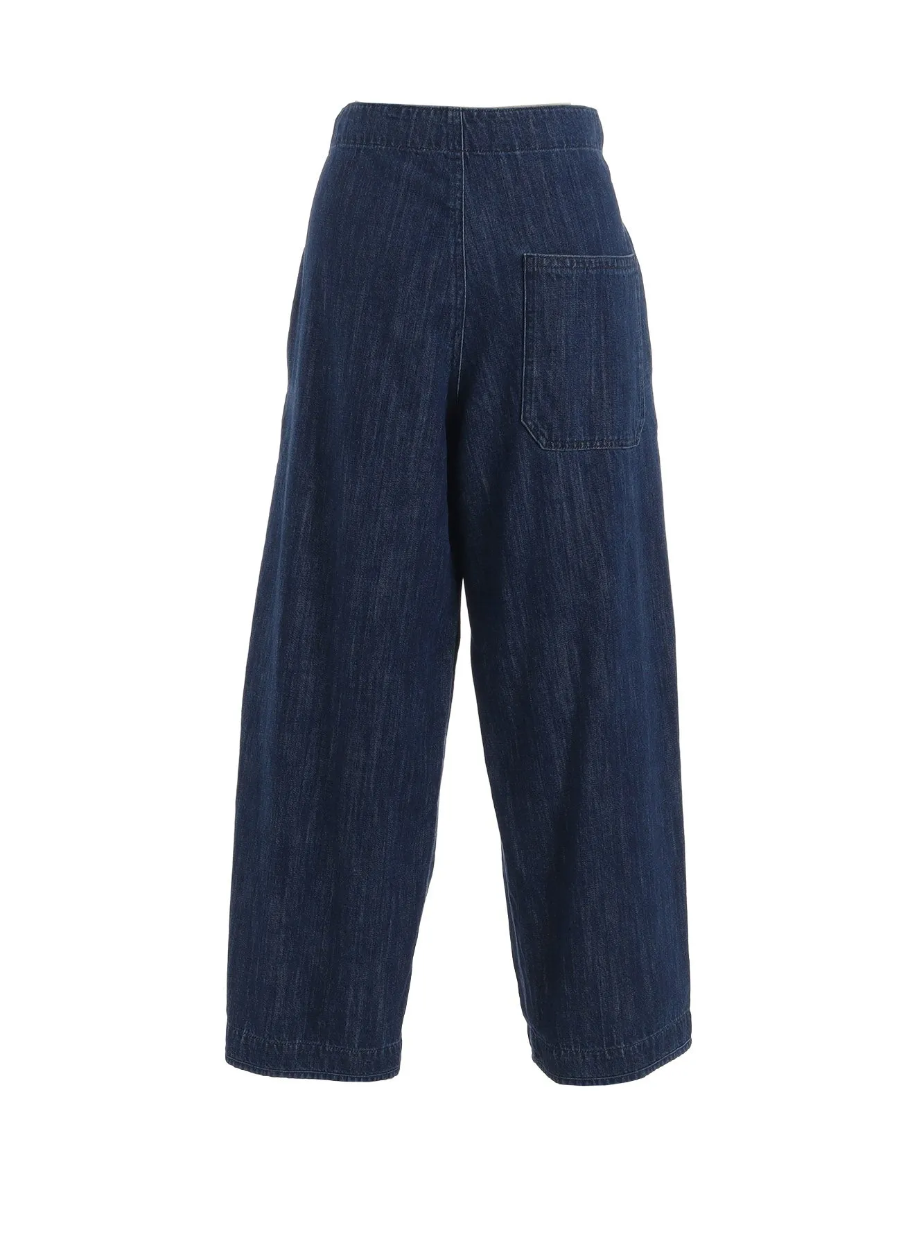 8OZ DENIM STRAIGHT STRING PANTS sold by Yohji Yamamoto product image thumbnail 4