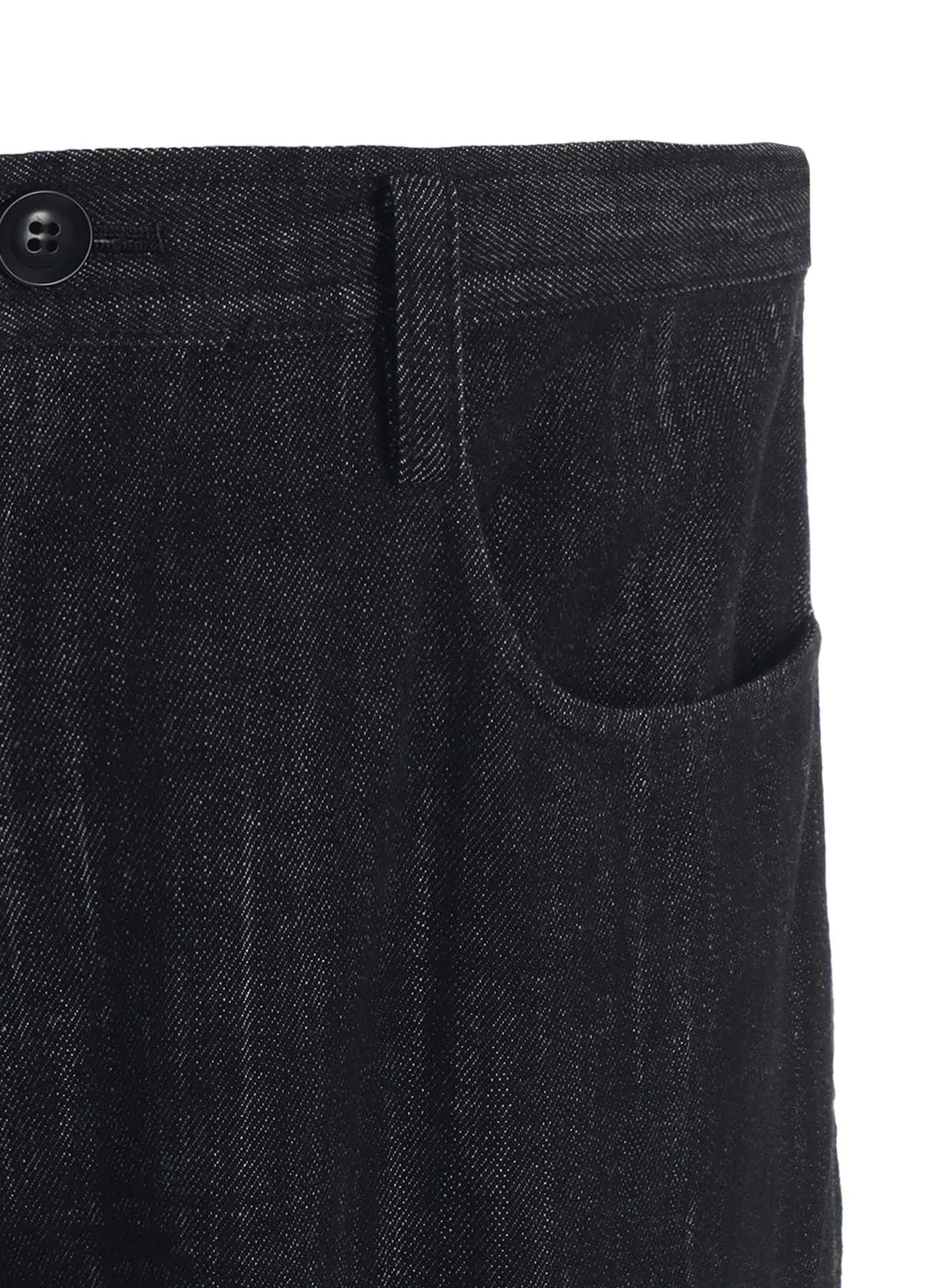 8OZ DENIM LONG STRAIGHT PANTS sold by Yohji Yamamoto product image thumbnail 5