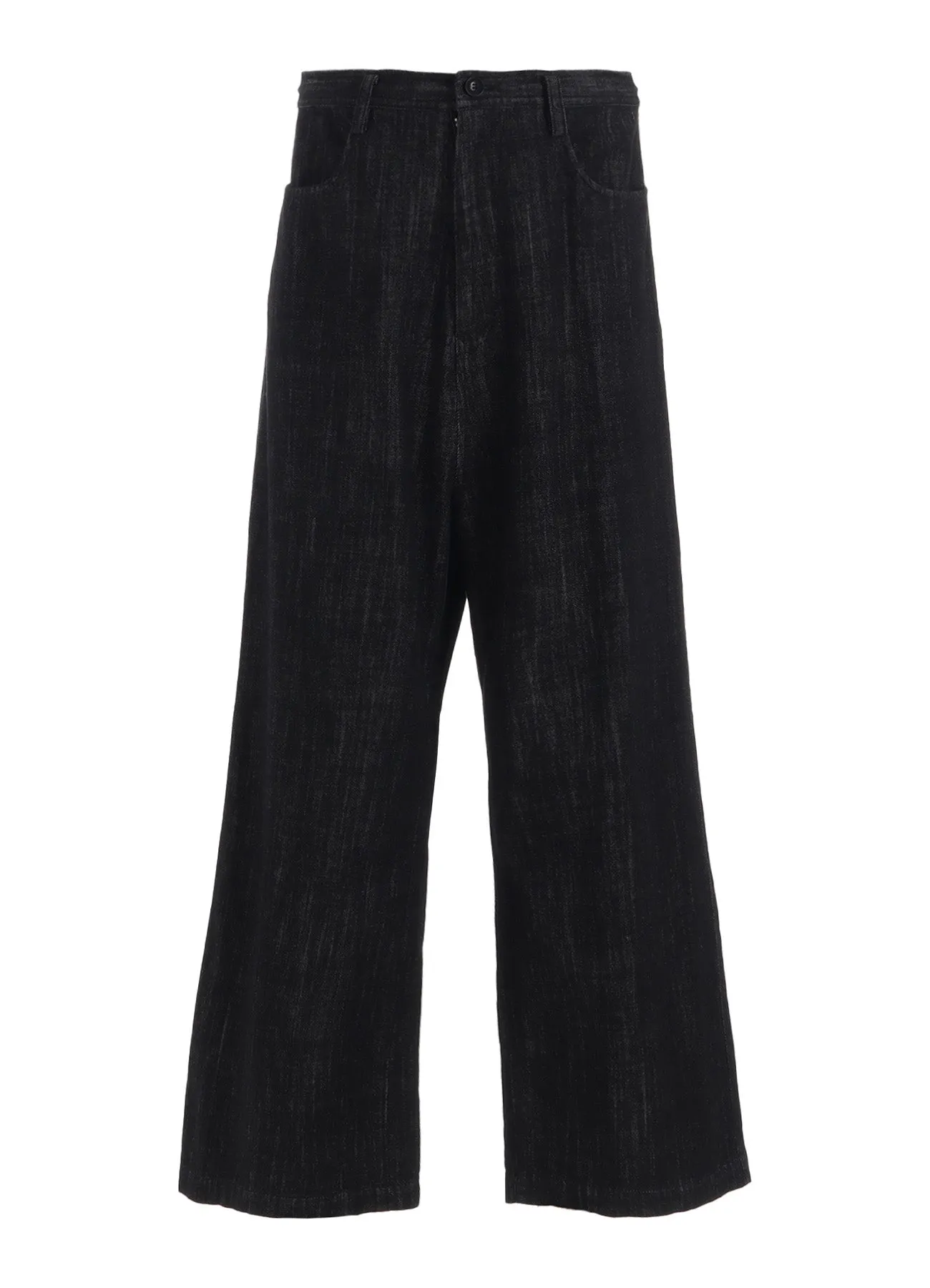 8OZ DENIM LONG STRAIGHT PANTS sold by Yohji Yamamoto product image thumbnail 2