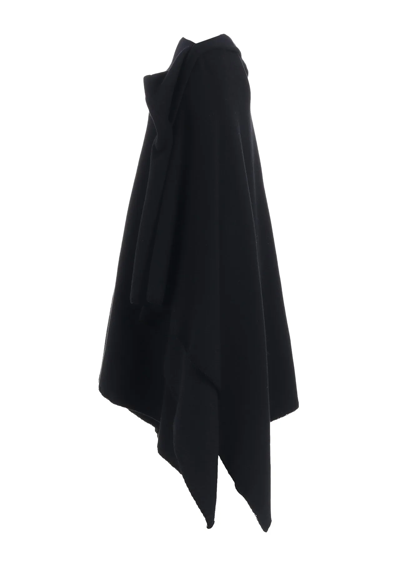 W/NY REVERSIBLE JERSEY ASYMMETERIC CAPE sold by Yohji Yamamoto product image thumbnail 3