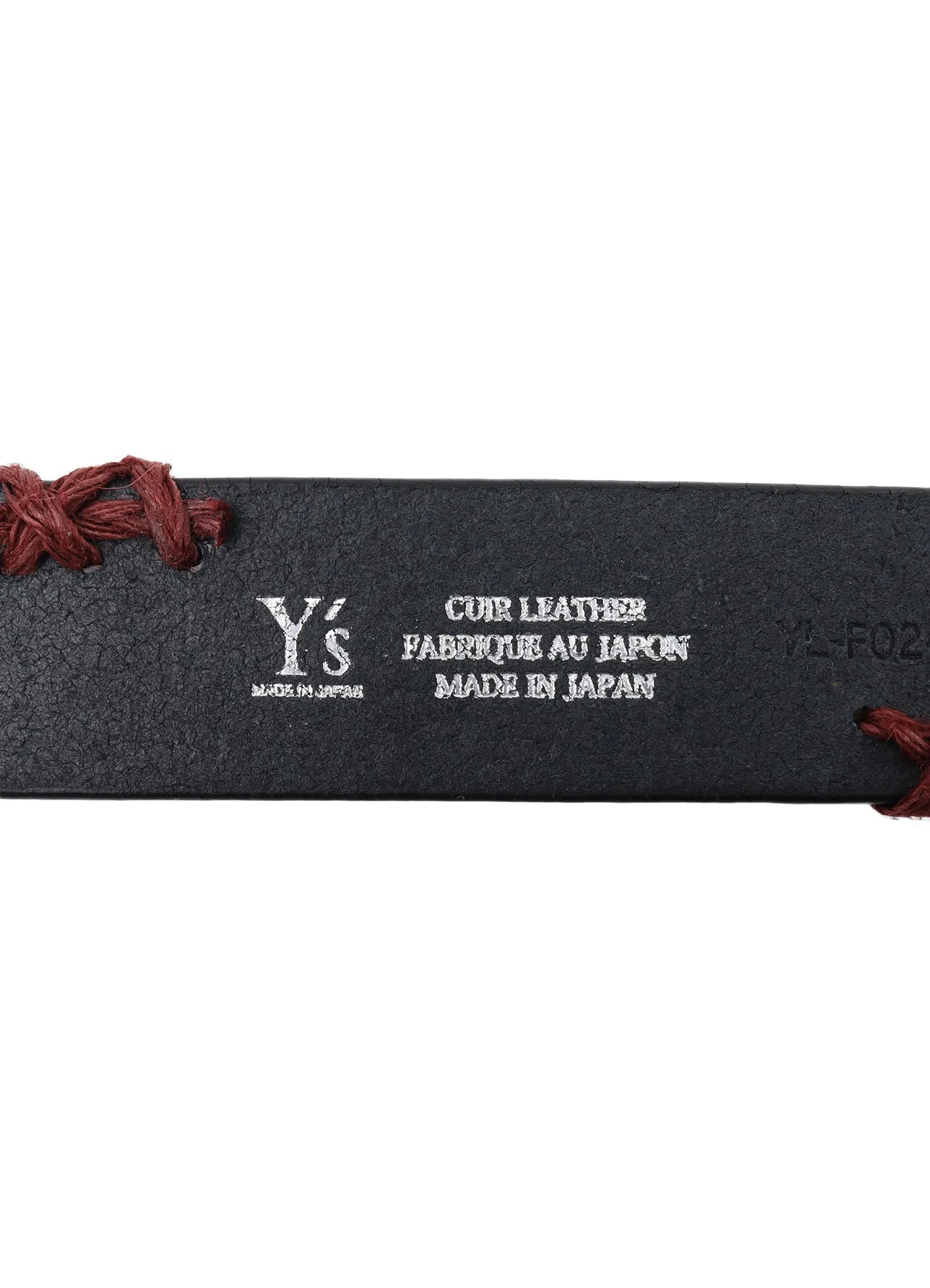 30MM LEATHER STITCH BELT sold by Yohji Yamamoto product image thumbnail 5