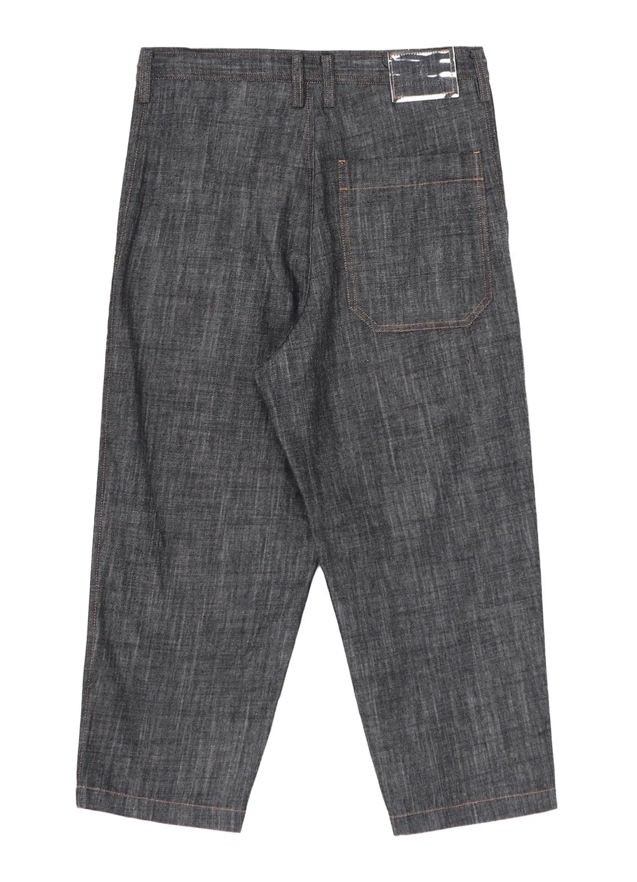80OZ DENIM PATCHED-POCKET PANTS sold by Yohji Yamamoto product image thumbnail 3