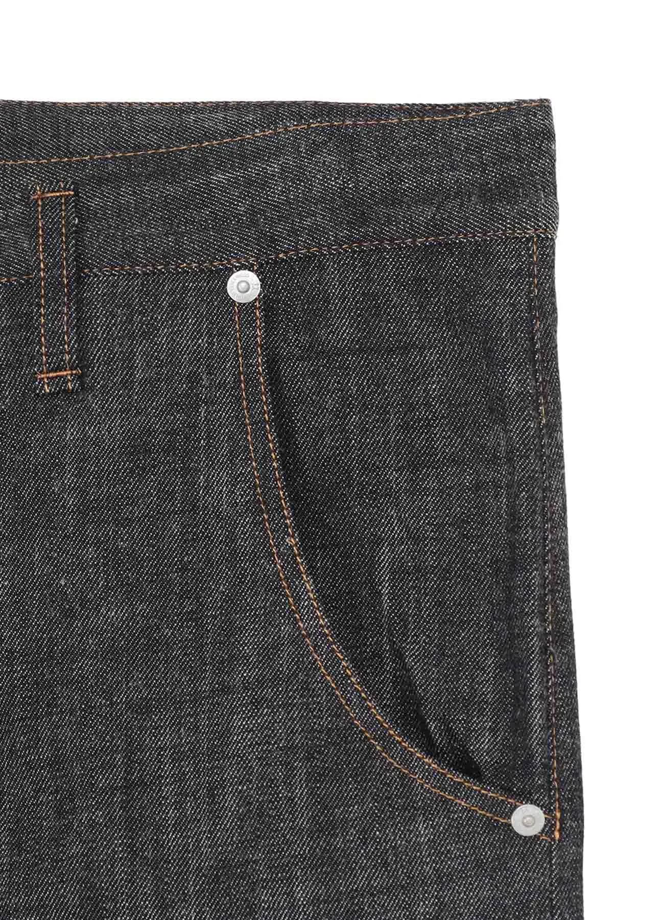80OZ DENIM WIDE PANTS sold by Yohji Yamamoto product image thumbnail 4