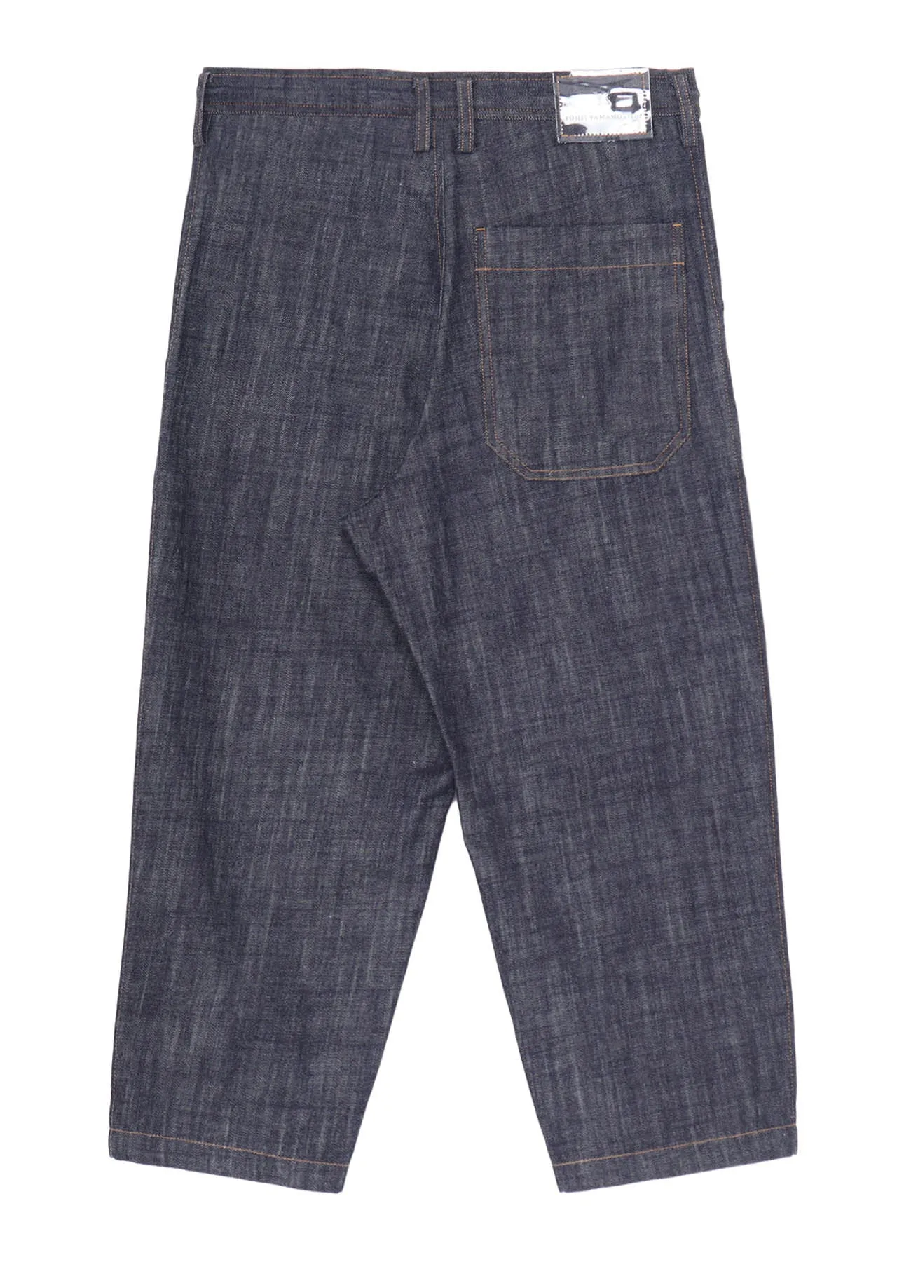 80OZ DENIM PATCHED-POCKET PANTS sold by Yohji Yamamoto product image thumbnail 3