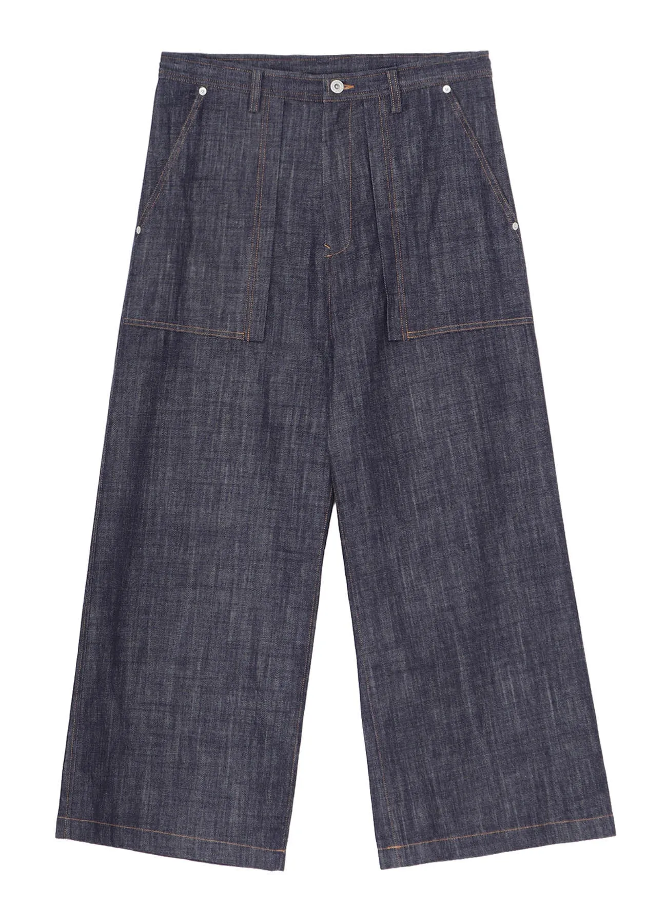 80OZ DENIM LONG STRAIGHT PANTS sold by Yohji Yamamoto product image thumbnail 2