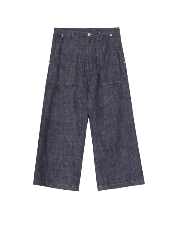 80OZ DENIM  LONG STRAIGHT PANTS sold by Yohji Yamamoto