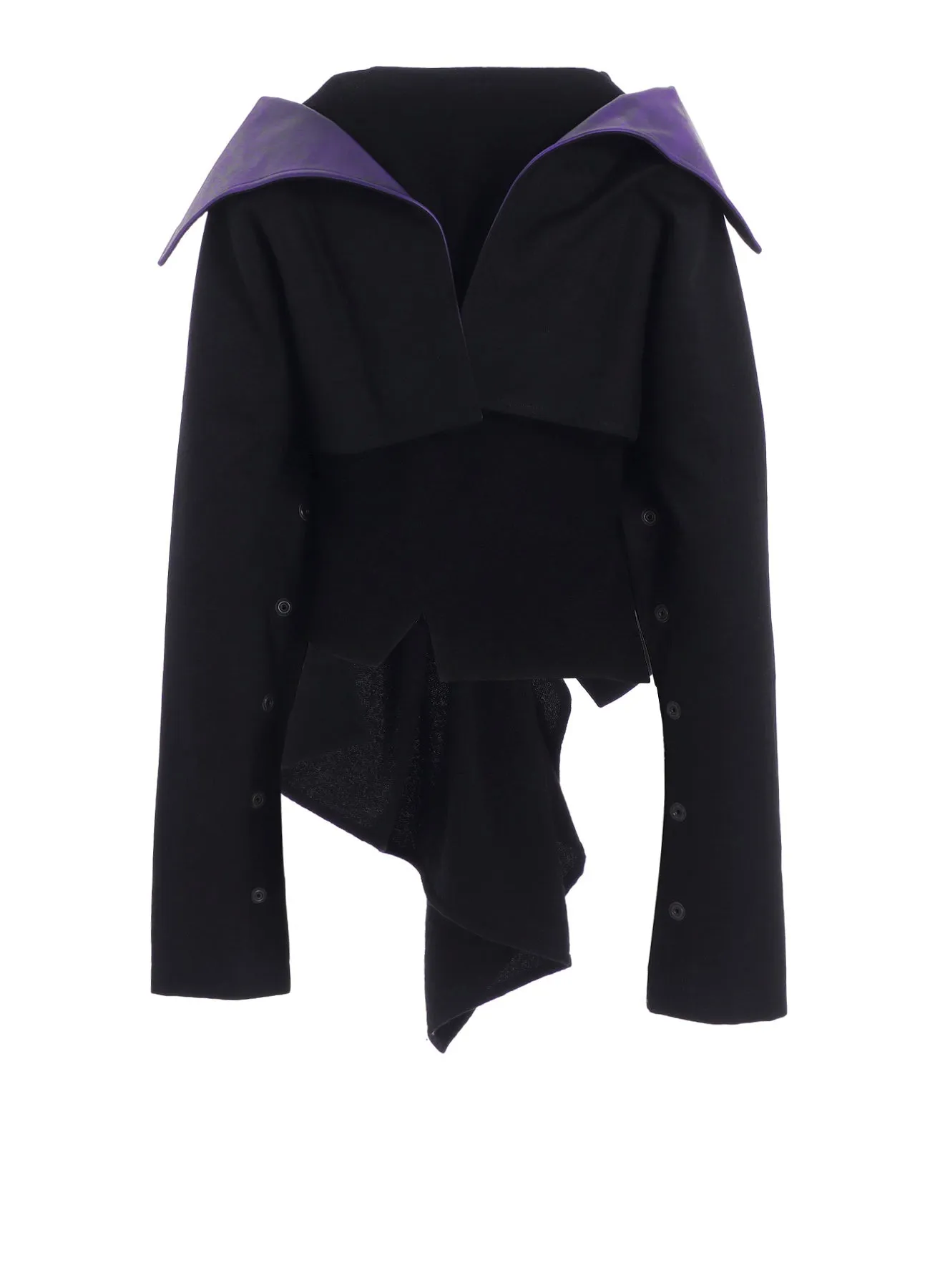 VINTAGE FLANNEL GILET JACKET sold by Yohji Yamamoto product image thumbnail 5