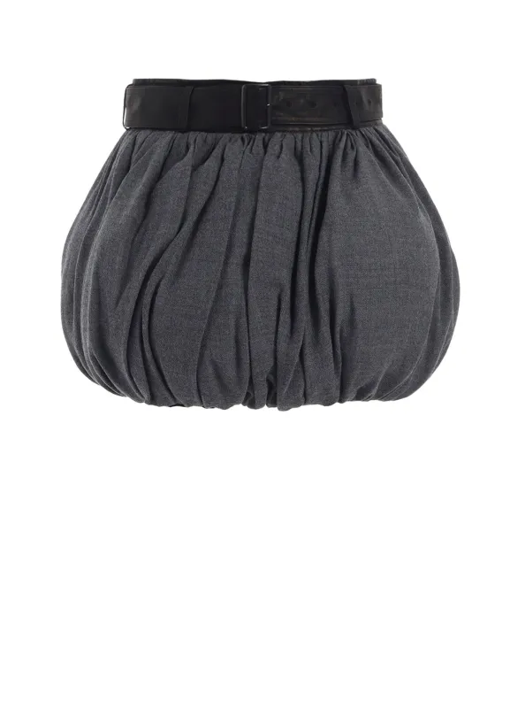 SOFT WOOL C FUWAFUWA PUMPKIN SKIRT sold by Yohji Yamamoto