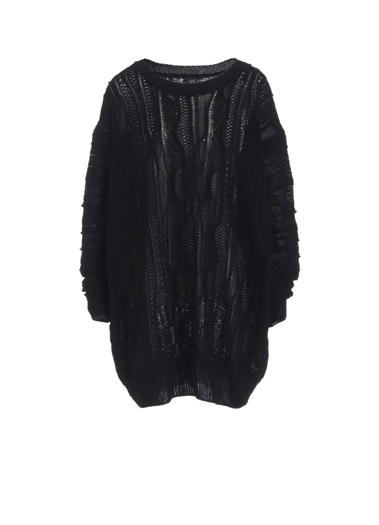 3D CABLE KNIT BIG PULLOVER sold by Yohji Yamamoto