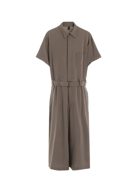 TA/PE CREPE DE CHINE OVERALLS sold by Yohji Yamamoto