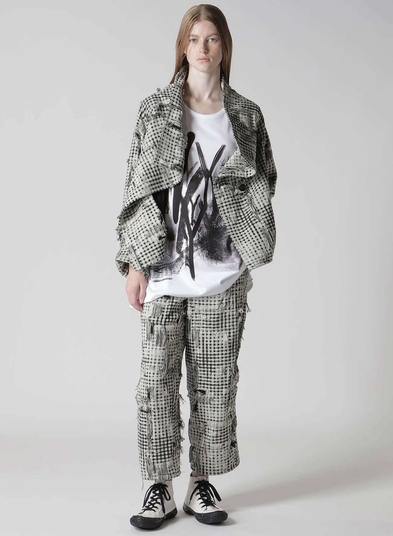 "Y" PIGMENT-PRINT BIG TEE sold by Yohji Yamamoto product image thumbnail 5