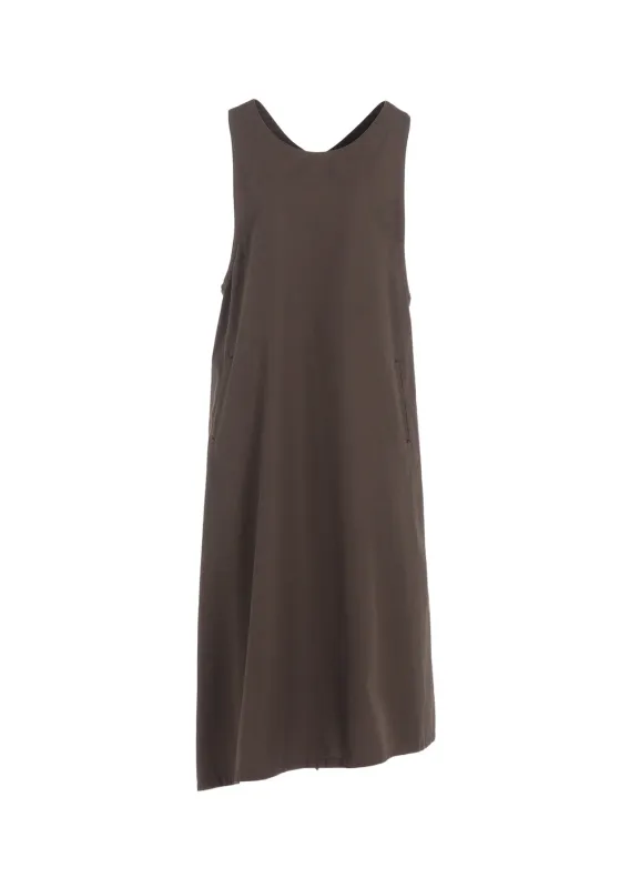 COTTON TWILL BACK CROSSED PULLOVER DRESS sold by Yohji Yamamoto
