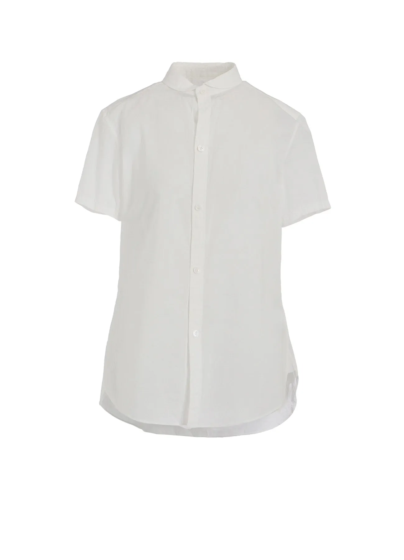 COTTON LAWN ROUND COLLAR SHIRT sold by Yohji Yamamoto