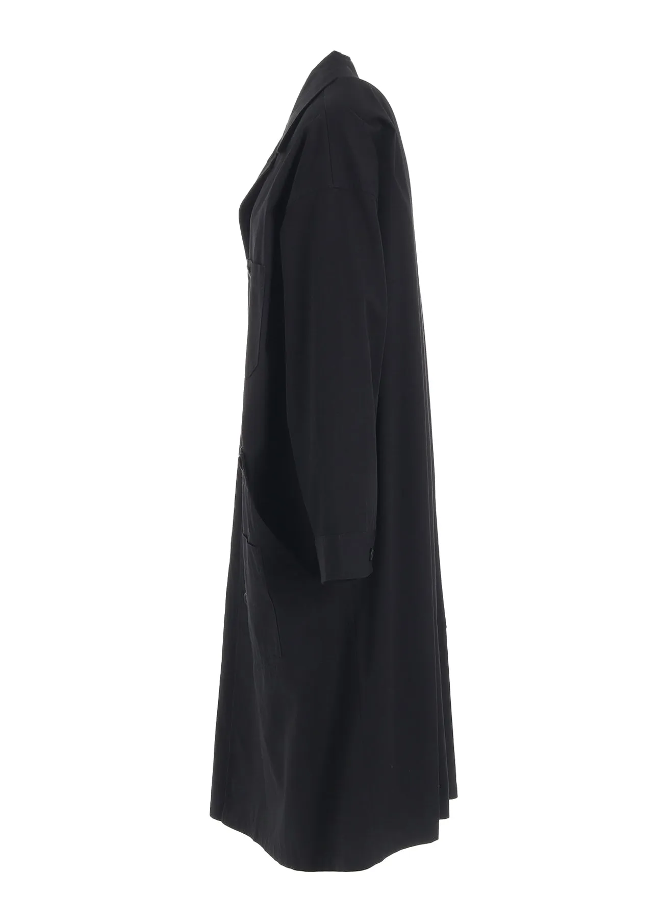 COTTON TWILL 5 POCKET DRESS sold by Yohji Yamamoto product image thumbnail 3