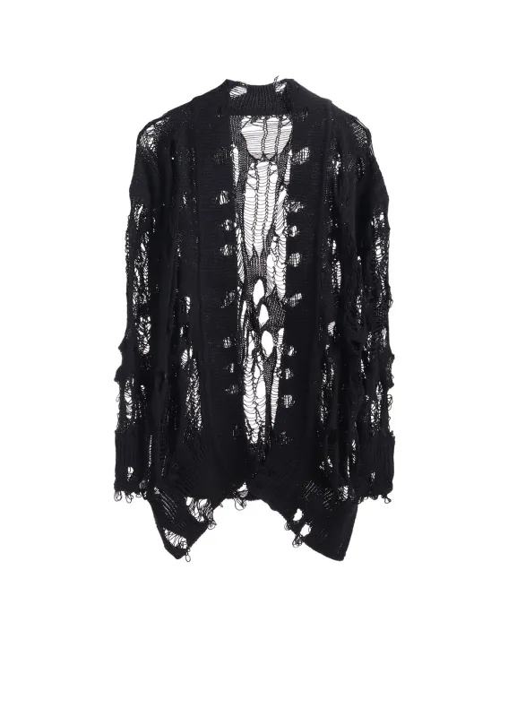 THREAD DESIGN KNIT CARDIGAN made by Yohji Yamamoto