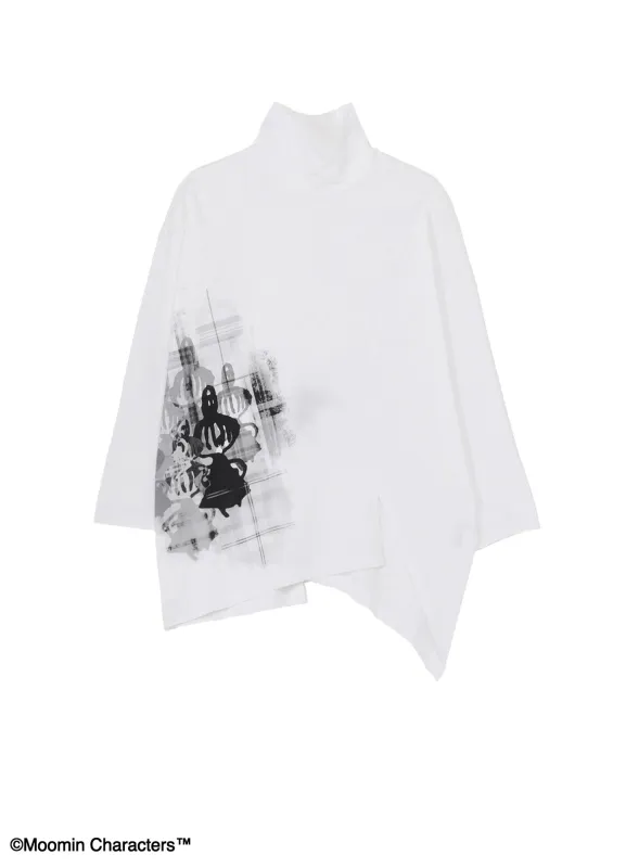 MOOMIN × a part of me. | Y’s SHADOW "LITTLE MY" PRINT TEE sold by Yohji Yamamoto
