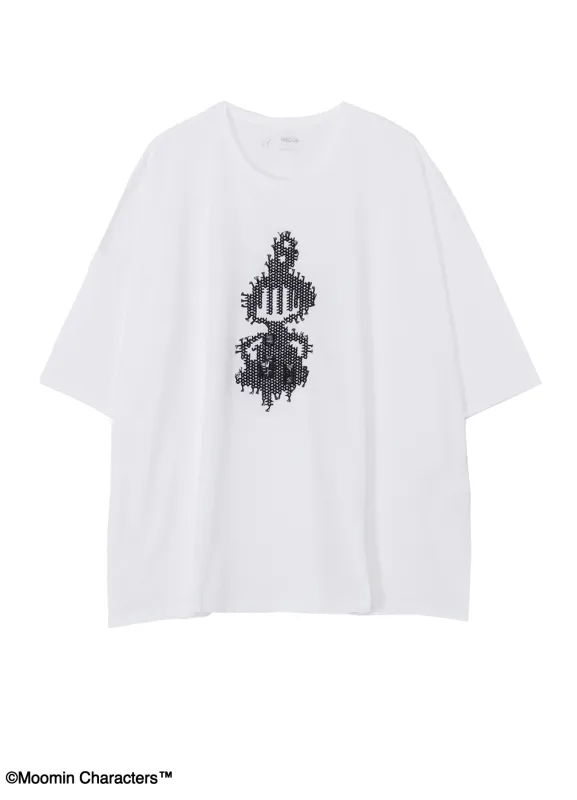 MOOMIN × a part of me. | Y’s "LITTLE MY" EMBROIDERY TEE sold by Yohji Yamamoto