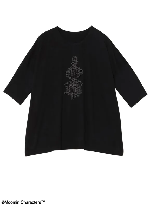 MOOMIN × a part of me. | Y’s "LITTLE MY" EMBROIDERY TEE sold by Yohji Yamamoto