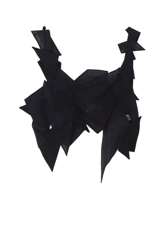 MOTIF SLEEVELESS BLOUSE made by Yohji Yamamoto