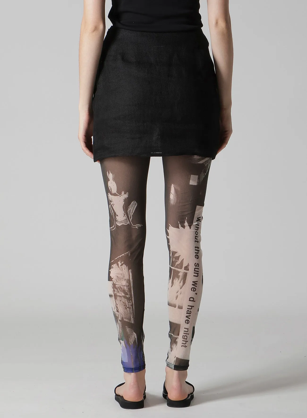 C-PATTERN E BASIC LEGGINGS B sold by Yohji Yamamoto product image thumbnail 4