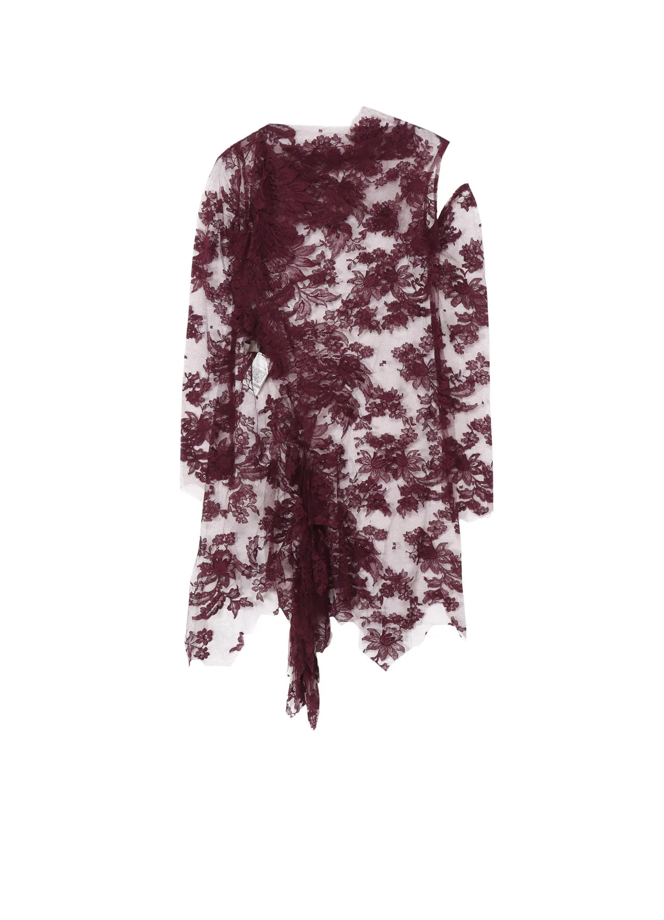 REVERSE LACE LACE SHIRT DRESS sold by Yohji Yamamoto